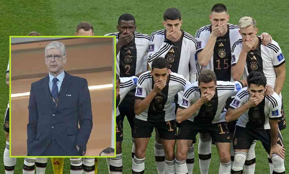 FIFA official Wenger knocks teams protesting at World Cup