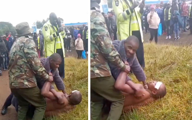Man arrested after stealing police Landcruiser, says vehicle is insured: 'Ni ya Kenya'