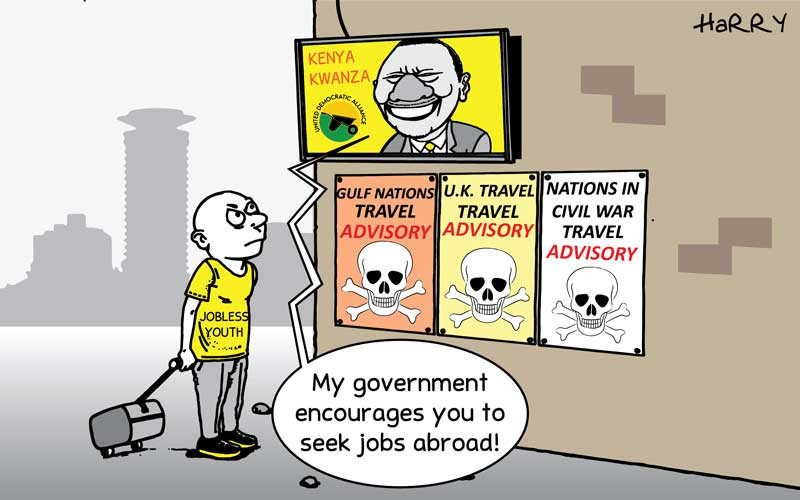 Travel advisory vs jobs...