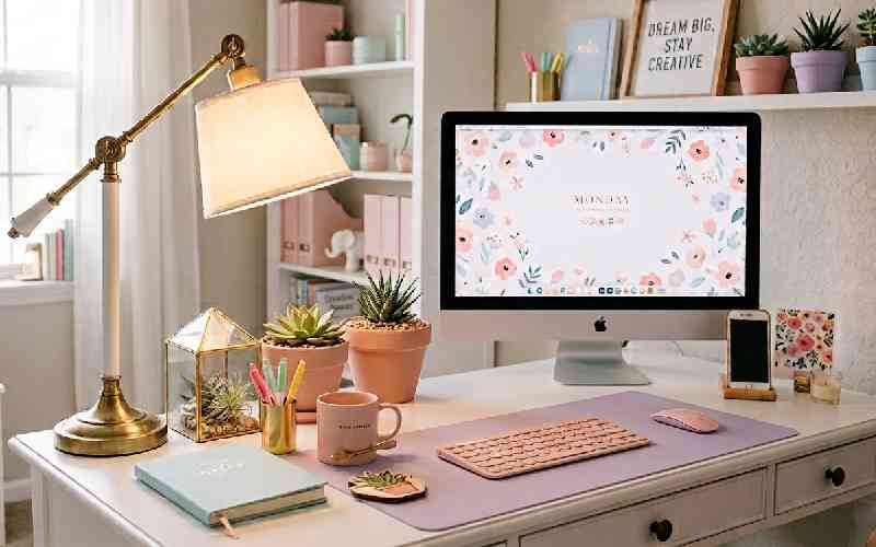 Turn your workspace into your favourite corner