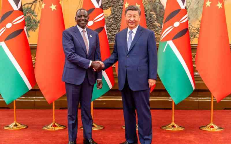 Ruto lobbies for Chinese suppo...