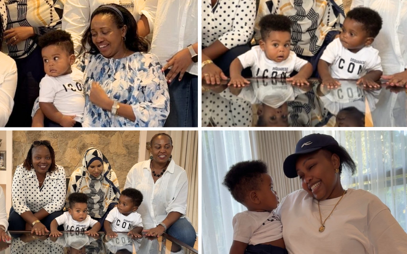 PHOTOS: Susan Kihika's growing twins captured in rare, adorable snaps