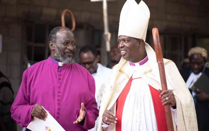 Francis Omondi vows service as he takes over mantle of Garissa Anglican Bishop