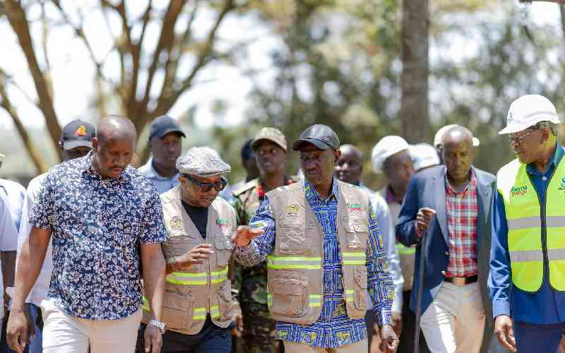 Ruto's Kajiado tour sparks political row as Lenku allies cry foul