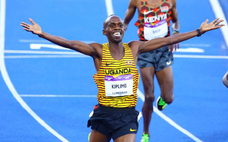 Uganda's Jacob Kiplimo captures third straight world cross country title