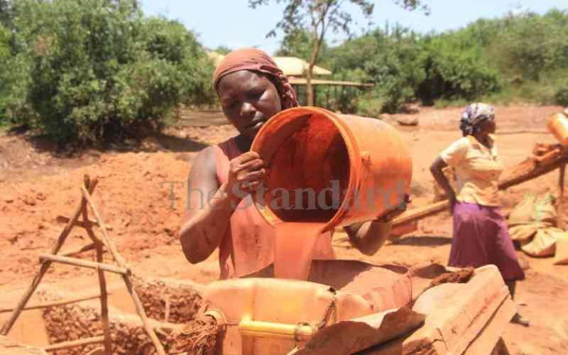 Migori miners challenged to plant trees to help restore degraded land