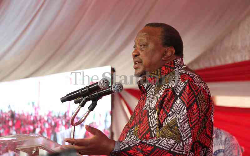 Uhuru launches Matiang'i bid, warns against divisive politics
