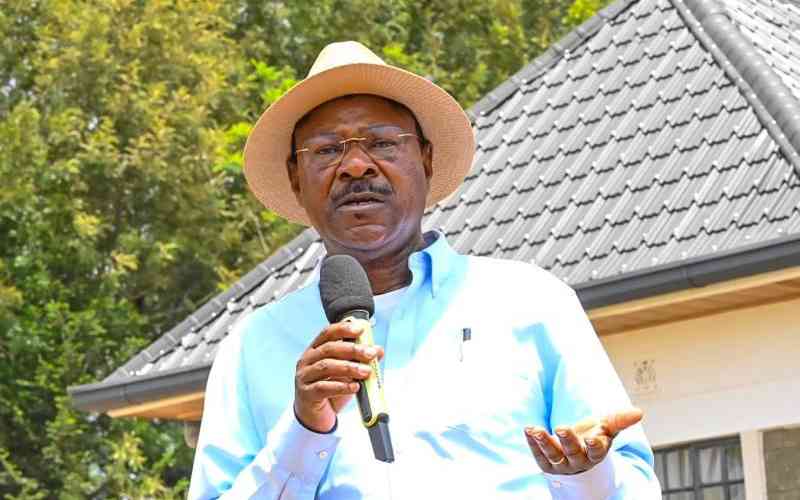 Stop meddling in other countries' affairs, Wetang'ula tells Karua