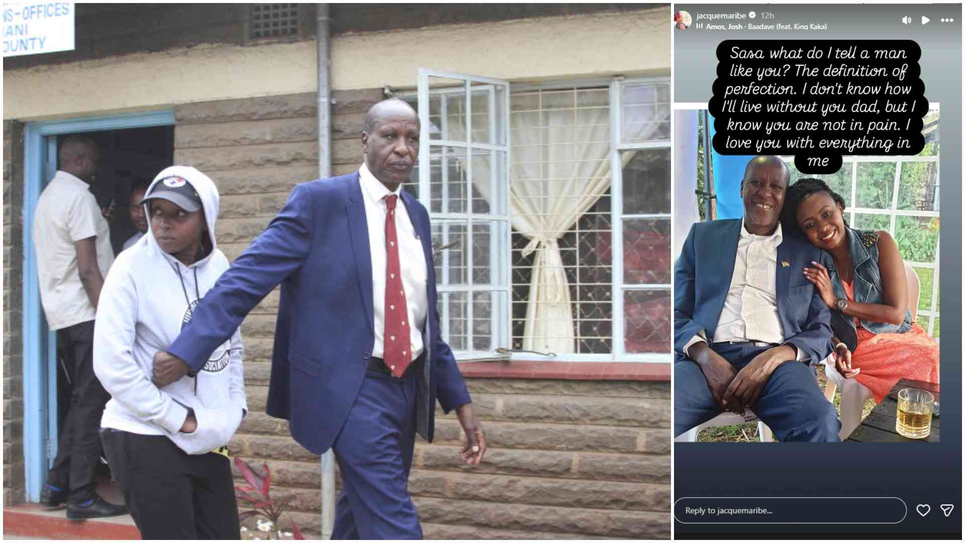 Jacque Maribe mourns death of her father: ''Don't know how I will live without you"