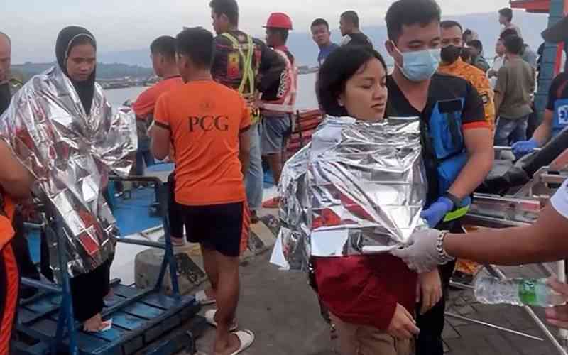 Philippine ferry survivor describes scenes of panic, wait for rescue