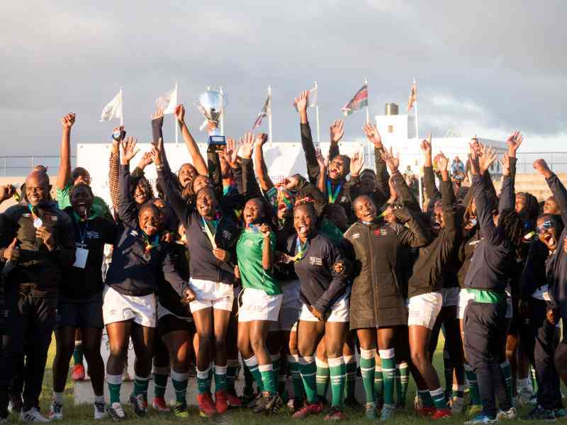 Kenya Lionesses win silver at Rugby Africa Cup