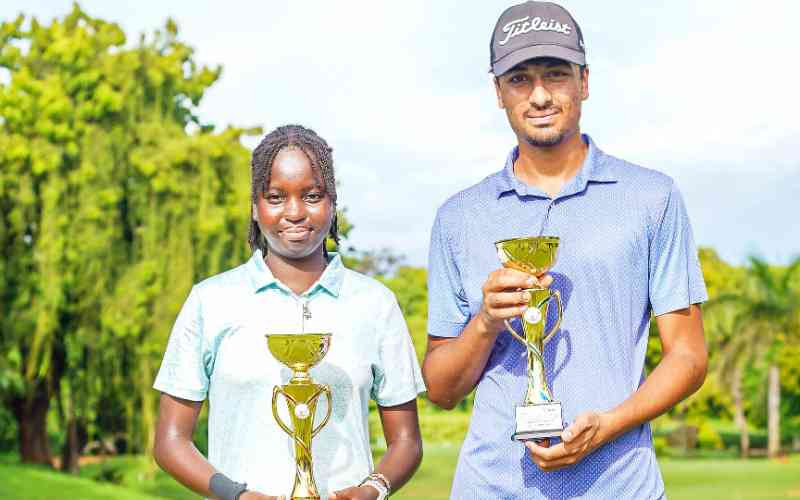 Patel and Kipkorir defy the odds to win Coast Junior Open