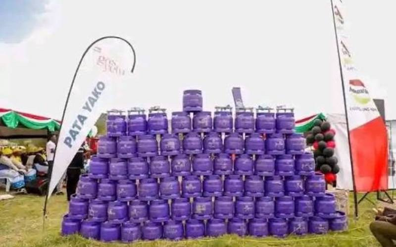 Secret police unit mops up gas cylinders for next polls operation