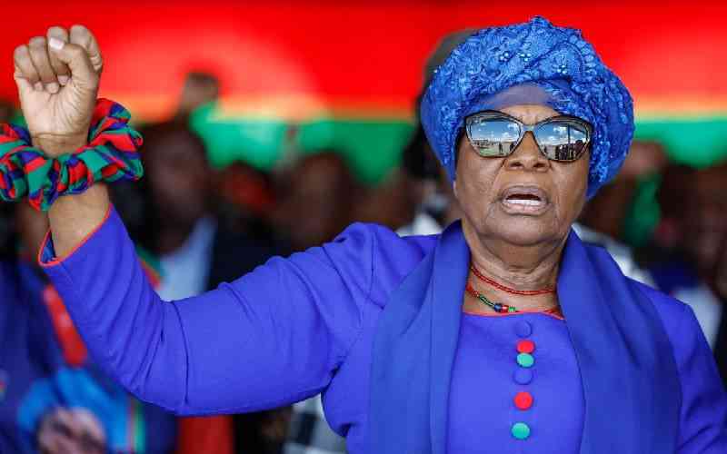 Five things to know about Namibia's first woman president