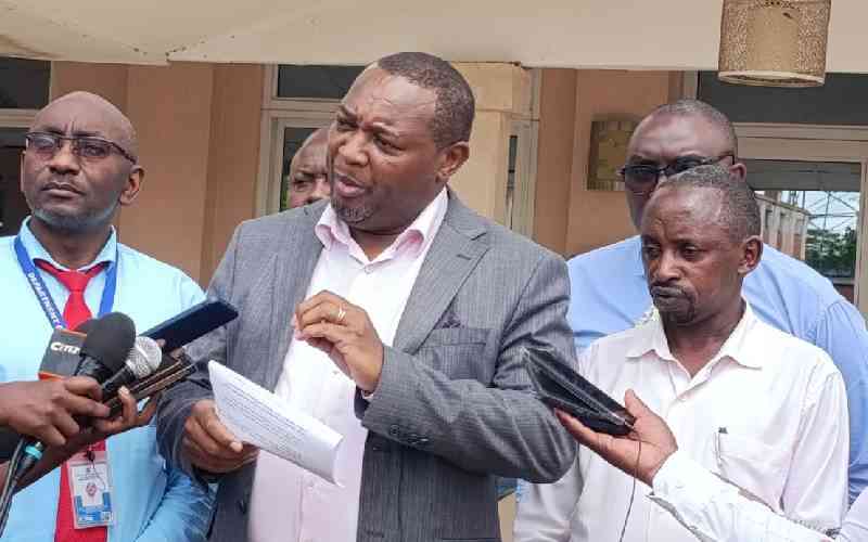 Machakos clears the air over claims of "starving health workers"