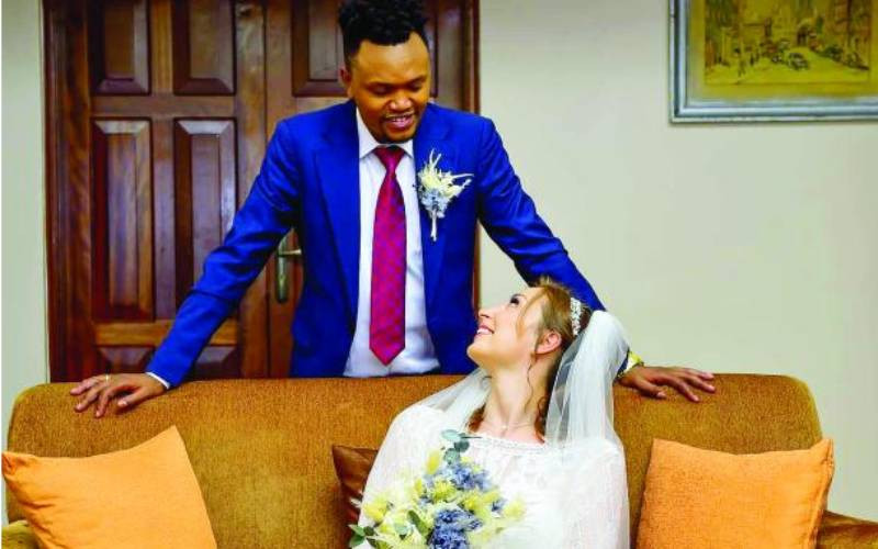 Why I married a Mzungu wife, not  Kenyan woman