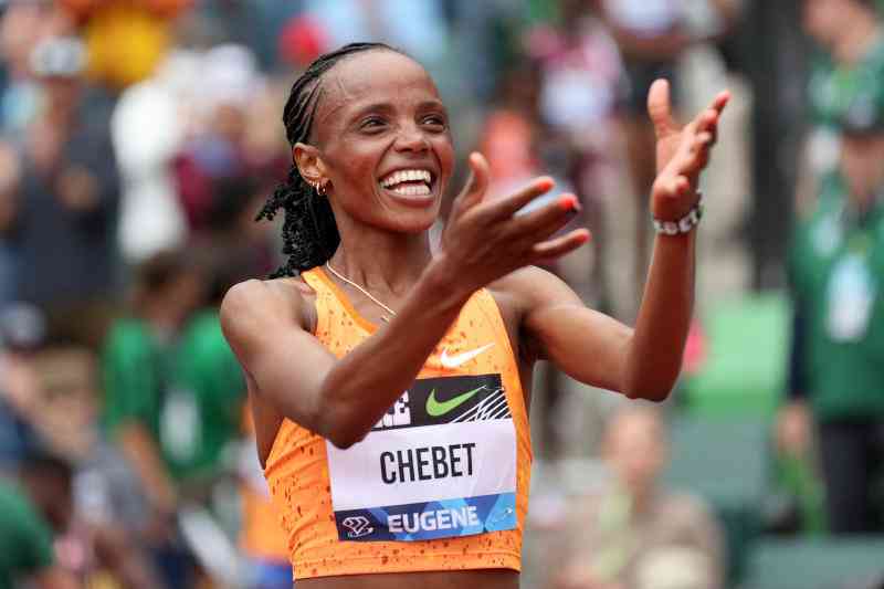 Chebet eyes more history in Paris after world record show
