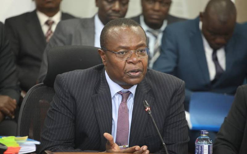 EACC grills Otuoma over alleged award of Sh1.4b tender to proxies