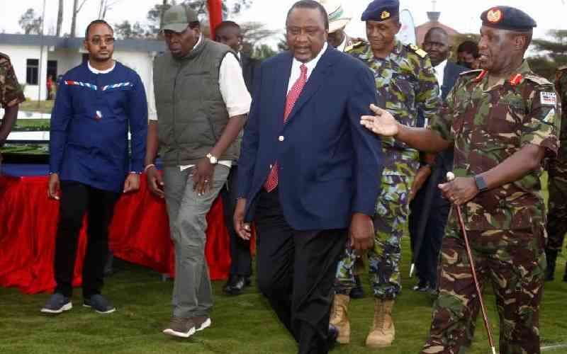 Two handshakes that make Uhuru a good president