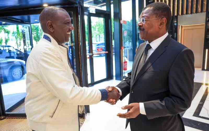 Wetangula to Ruto: When the hyena wants to eat its children, it says they smell like goats