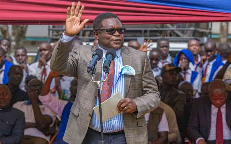 Governor Lusaka warns against political goonism, urges CS Murkomen to act