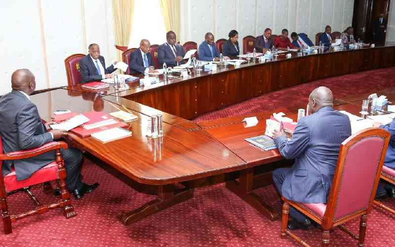 Inside Ruto's last meeting with the Uhuru Cabinet at State House