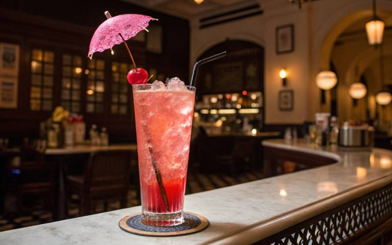 Cocktail bar: Singapore sling