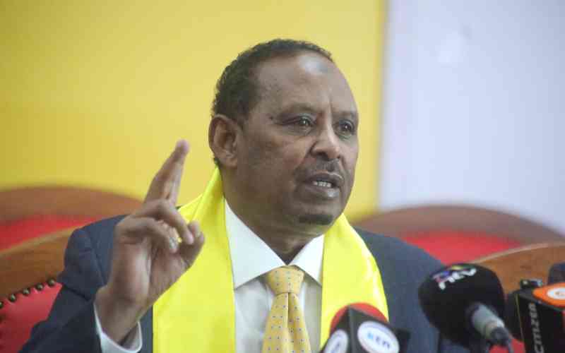 Former Wajir East MP Rashid Amin defects from Wiper to UDA