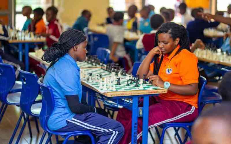 Kerugoya Girls hosts Kirinyaga County Annual Chess Championship