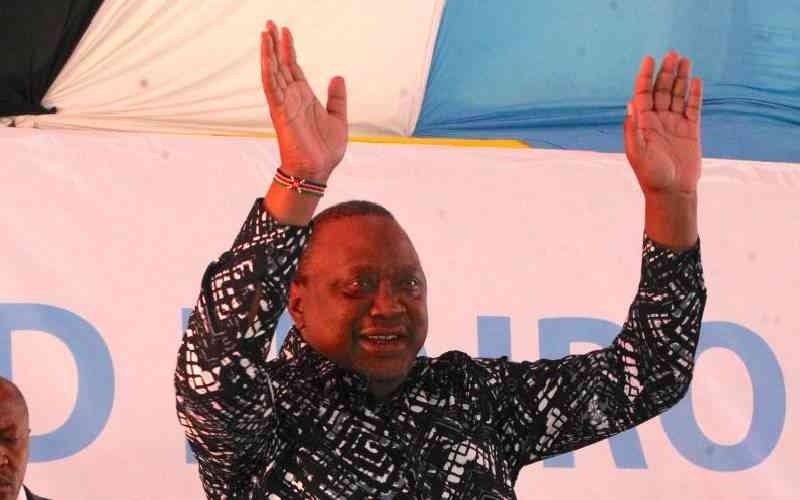 Uhuru returns to limelight with promise to keep touch