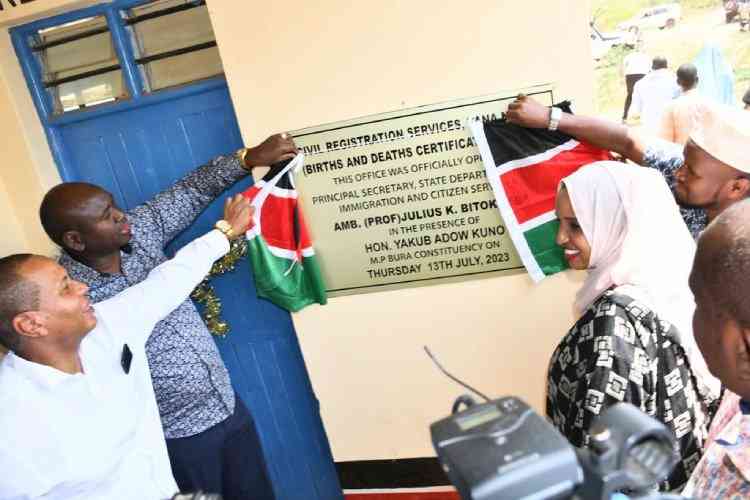 Civil Registration Services now available in Tana River County