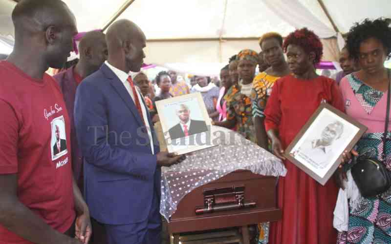 Appeal for justice as murdered journalist Omusolo is laid to rest