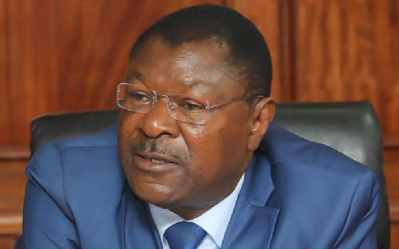 Wetang'ula says state to sponsor Raila's AU bid
