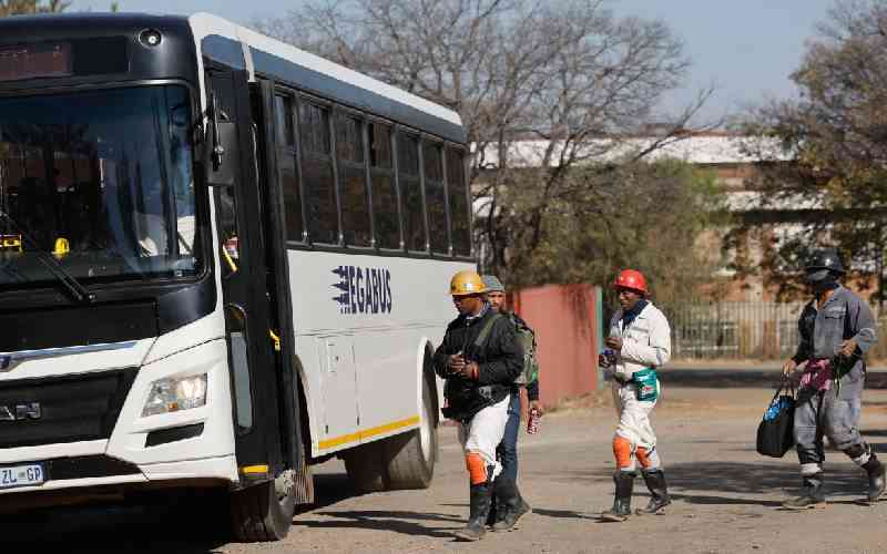 79 miners rescued from S.African shaft, over 100 still underground