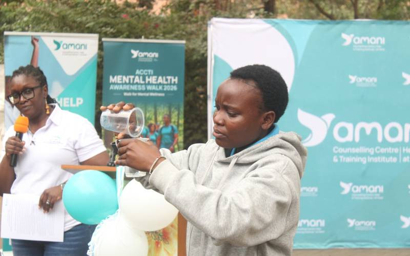 Kenyans urged to break mental health silence, seek timely help