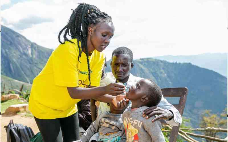 Vaccines save lives, let's protect our children from typhoid and measles