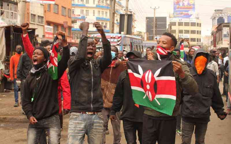 Report: Kenyan youth not inter...