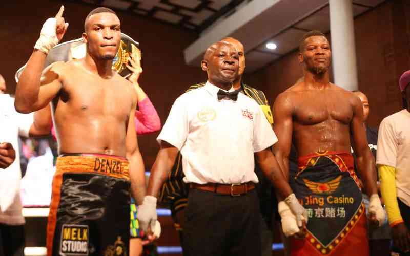 Kenya's fists of fury