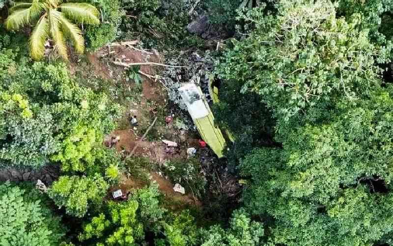 Truck plunges into cliff in central Philippines, killing 14
