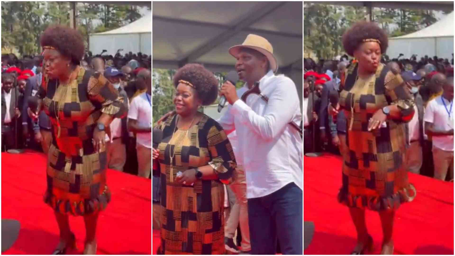 Millie Odhiambo's dance after Farouk Kibet paraded her fuels anger over women objectification in politics