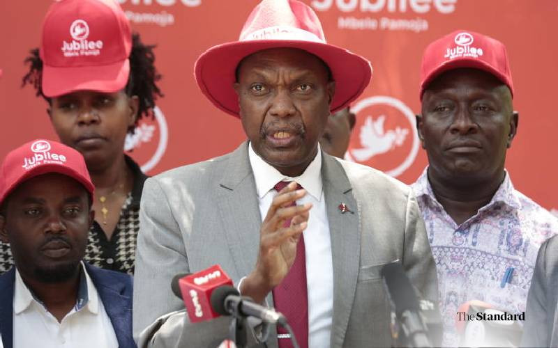 Your ticket will give Ruto easy time, Kioni tells Gachagua