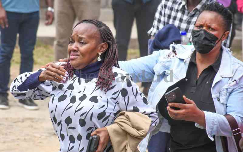 "Why me, God?" Grief engulfs parents after losing children in Utumishi school fire tragedy