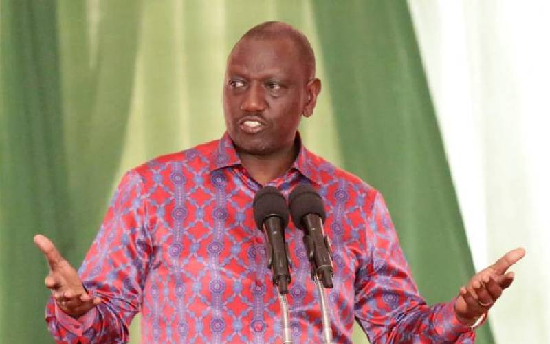 'Stop the nonsense', President Ruto to warring Sudanese generals