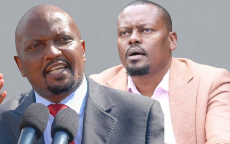 Sibling rivalry: Moses Kuria, his brother clash over Juja MP seat