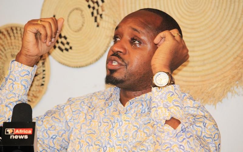 Activist Boniface Mwangi arrested at his Lukenya home