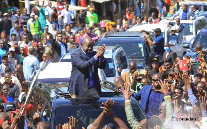 Matiang'i declares 2027 top seat bid, vows to solve country's woes