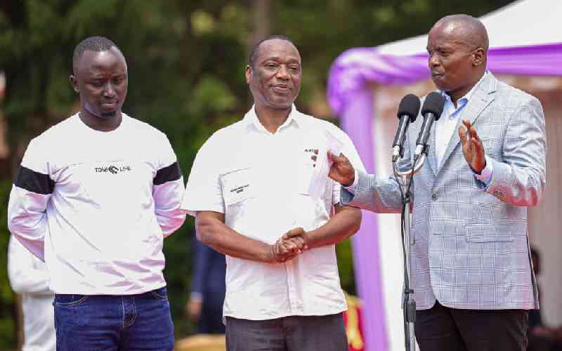 Kindiki assures residents of compensation ahead of Sh7b Nithi Bridge project