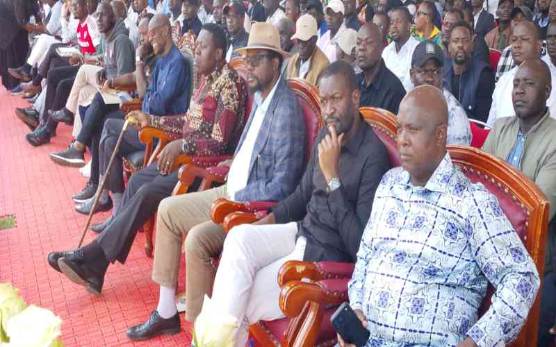 MP Wanyama heckled as opposition backs Sifuna