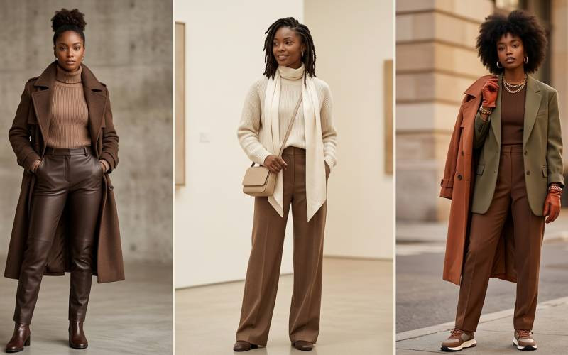 Why coffee brown is the new fashion favourite