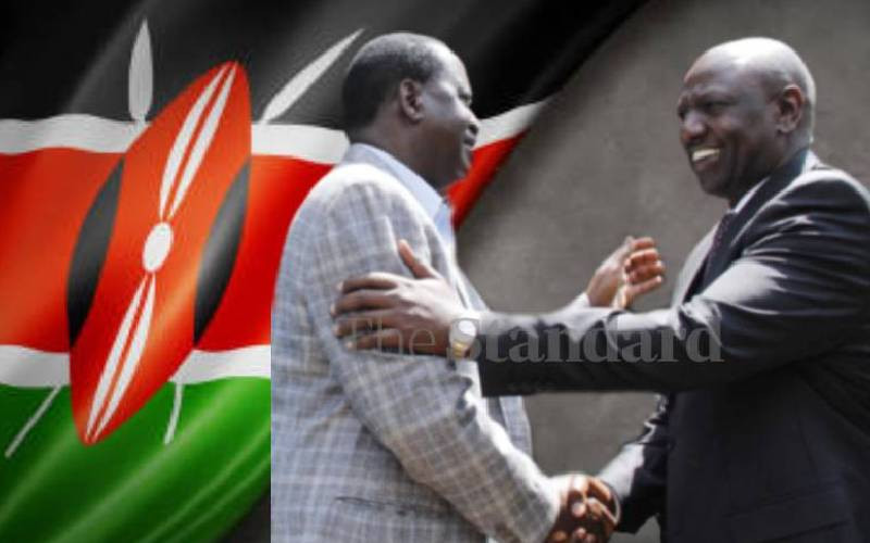 Ruto fronts Raila for AU top job in secret handshake deal